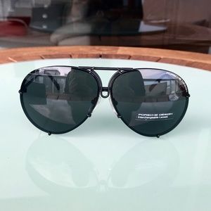 Porsche P8478 D 69mm Dark Ruthenium Sunglasses
